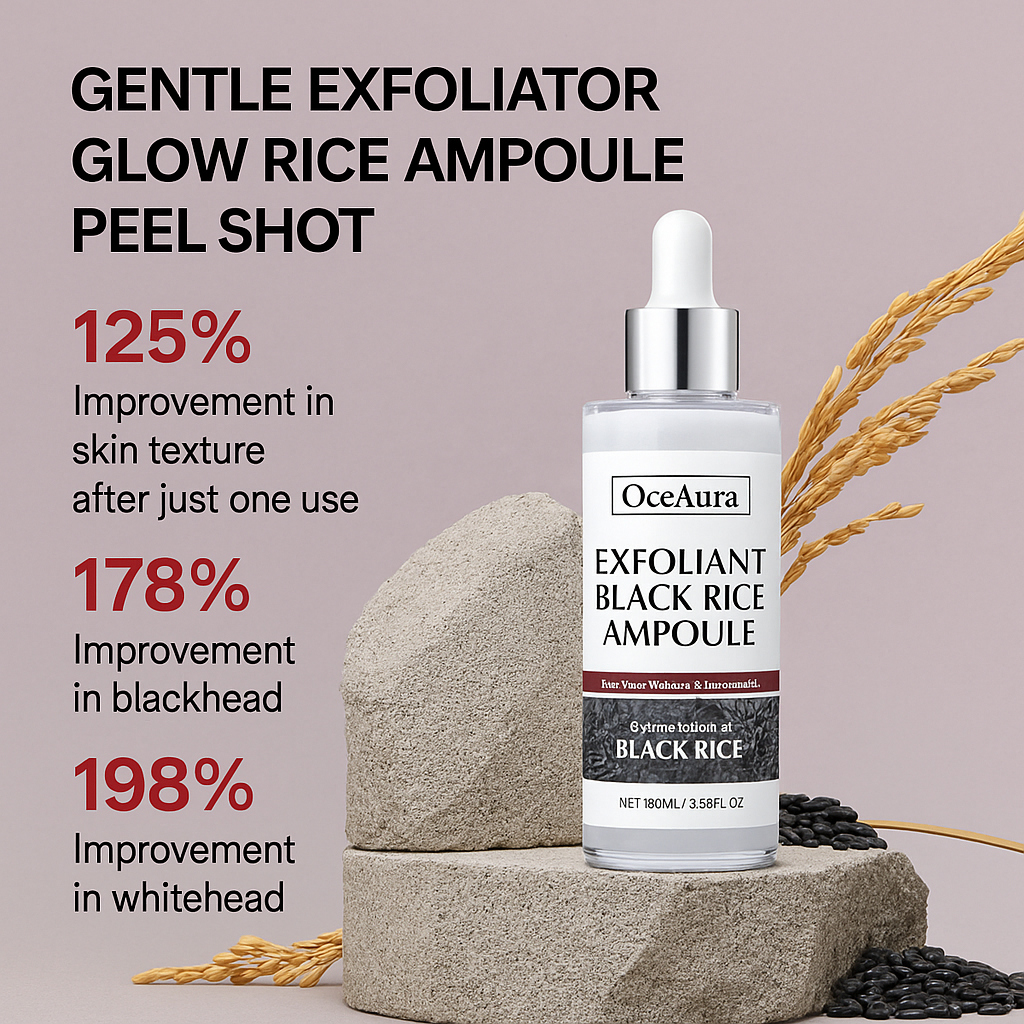 Exfoliante de Arroz Negro