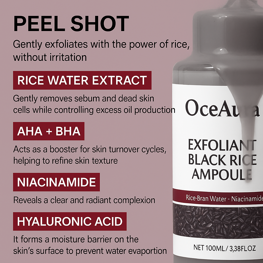 Exfoliante de Arroz Negro