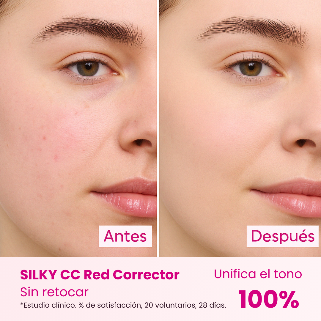 2x1 Silky CC Red Correct - Crema Correctora de Rojeces